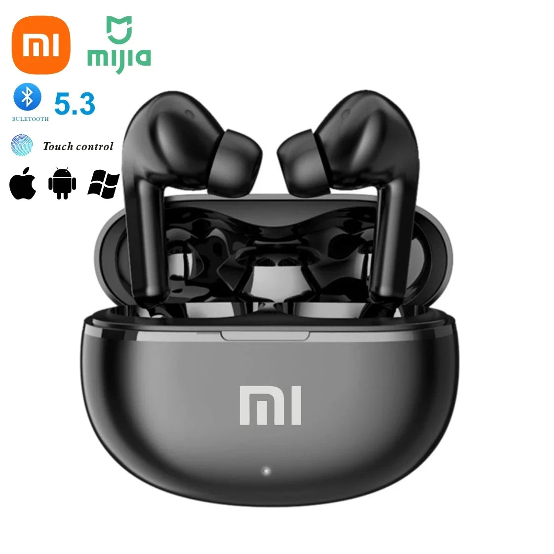 Original XIAOMI Air7 Wireless Bluetooth Earphones, Stereo Sports Noise Reduction TWS Earphones, In Ear Microphone, Touch Control