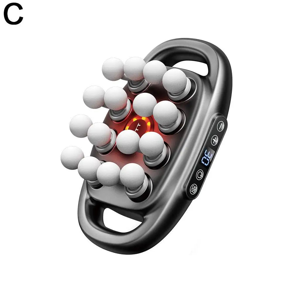 16 Massage Heads Massage Gun Deep Tissue Muscle Professional Vibration Wireless Frequency Power Masajeador High High G X1A0