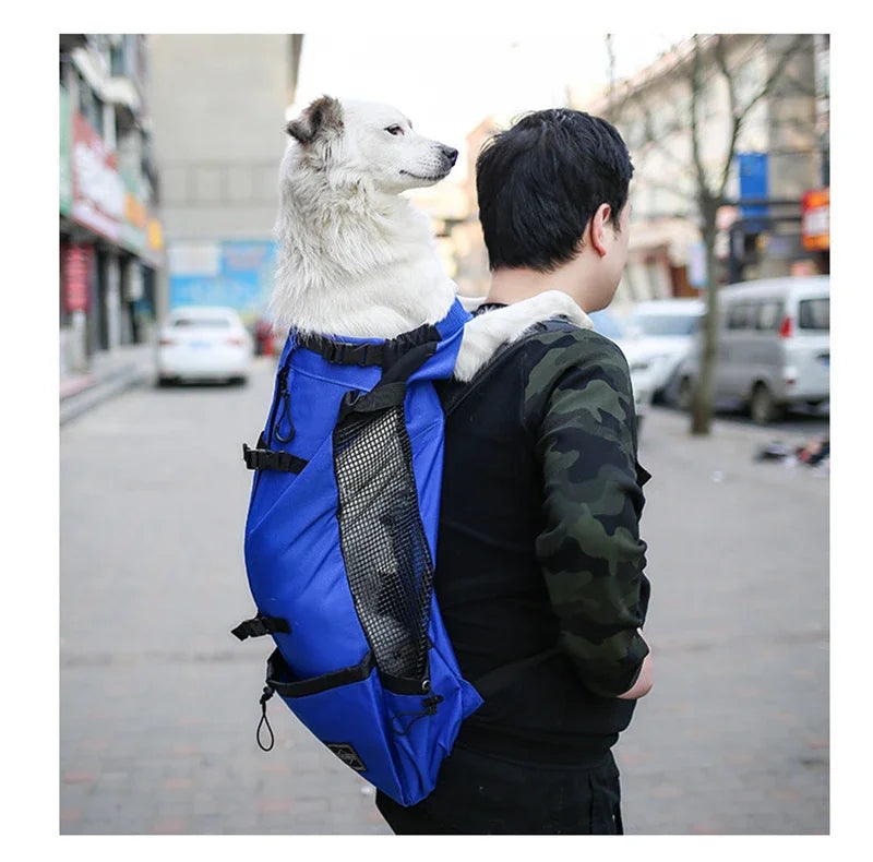 Bolsa transportadora transpirable para perros, mochila portátil para viajes al aire libre, transportadores reflectantes para gatos, accesorios para perros Bulldog Francés