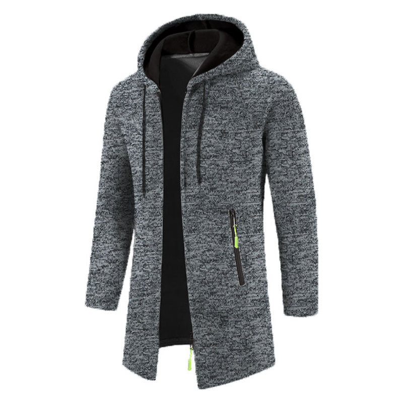 Sudaderas para hombre - Sudaderas con capucha de manga larga para hombre - Sudadera con capucha y cremallera para hombre - Abrigo de invierno oversize para hombre - Suéter negro