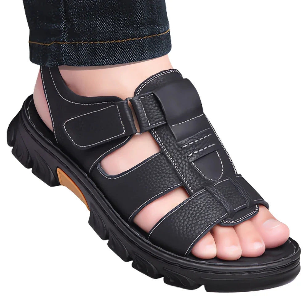 Men’s Leather Beach Sandals