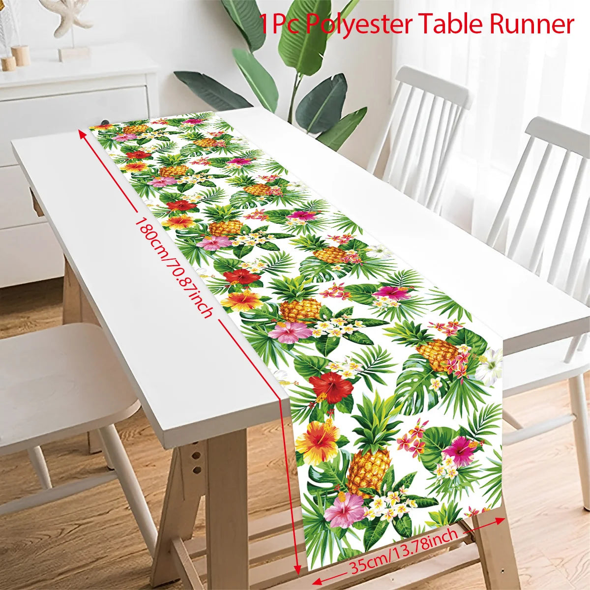 Chemin de table guirlande hawaïenne Hawaii Luau Tropical Party Decor Kids Favors Vaisselle ALOHA Summer Beach Birthday Party Supplies