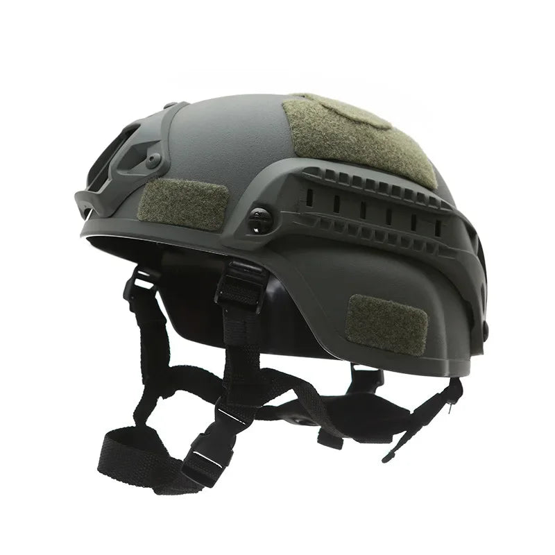 Casco protector FAST Helmet MICH2000 Airsoft MH Casco táctico Equipo de protección táctico para exteriores Paintball CS SWAT para montar