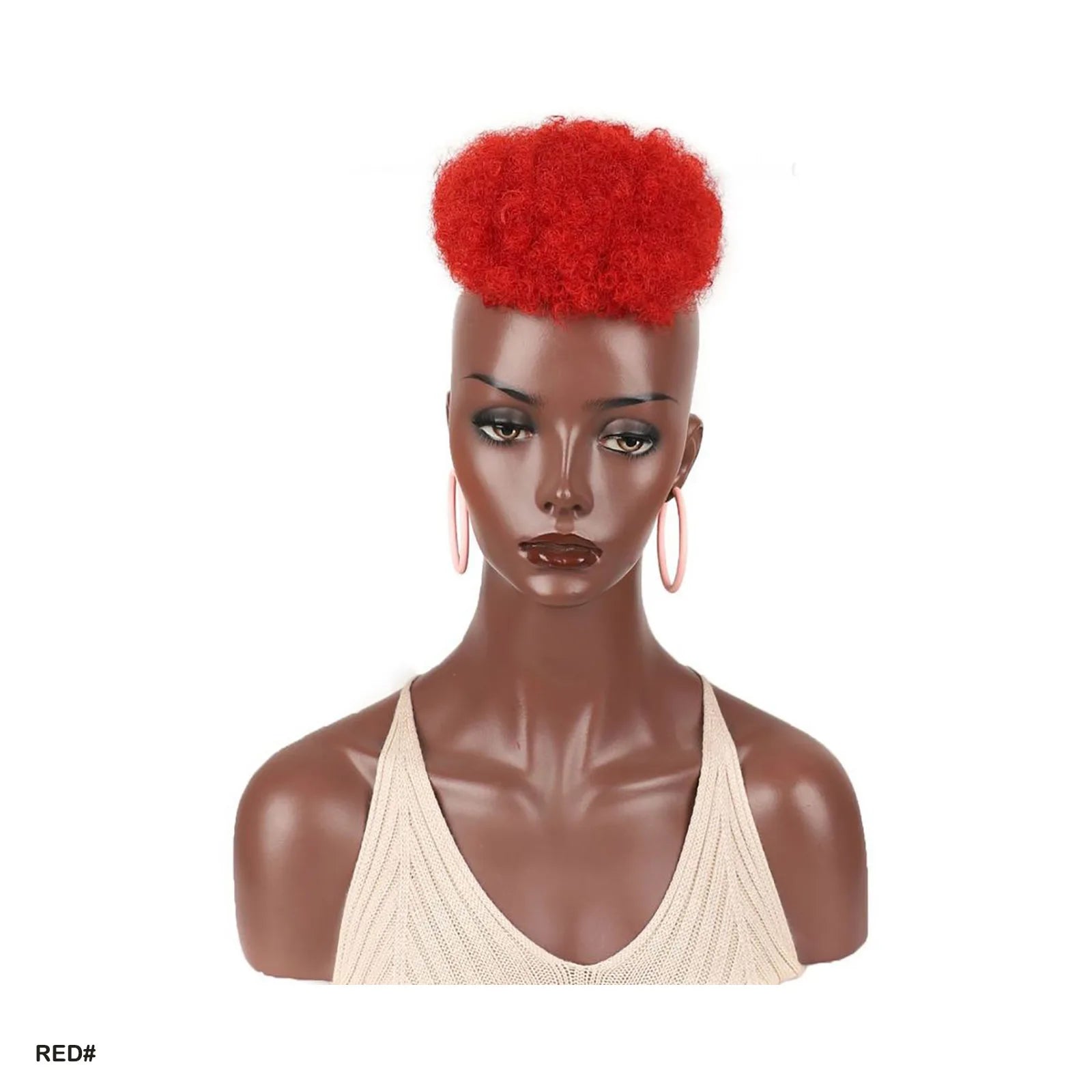 Jeedou Synthetic Toupee Hairpiece Short Curly Hair Clip On Hair Topper Wigs Afro Women Man's Wig For Bald Head Thinning Hair