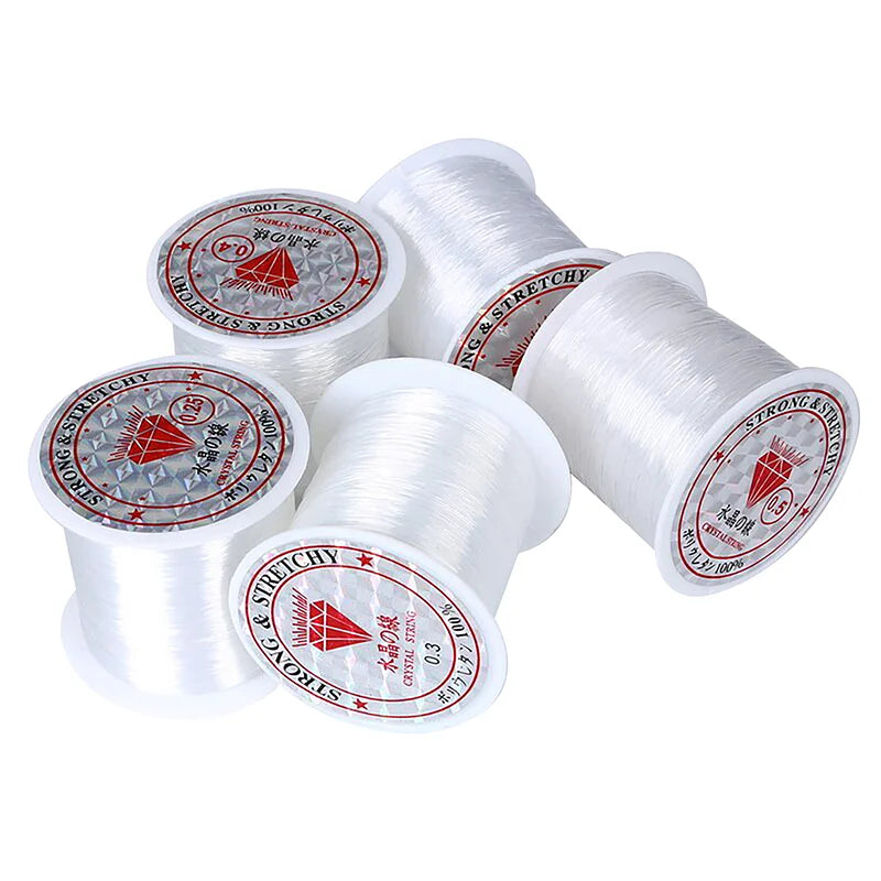 1 Pc Monofilament Powerful High Strength PE Nylon Fishing Line Elastic Spool Invisible Line Polyester Fiber Lure Line