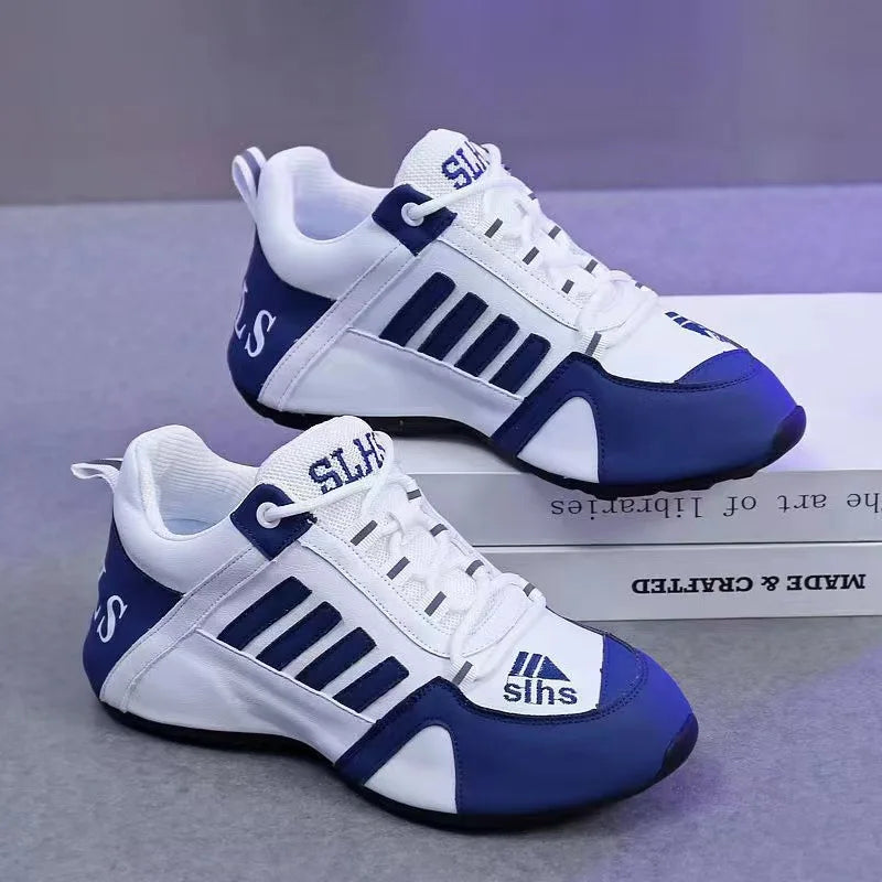 Hollow Men's Casual Sneakers Breathable Lightweight Tennis Shoes Fashion Comfortable Soft-soled Running Shoes Couple Dad Shoes