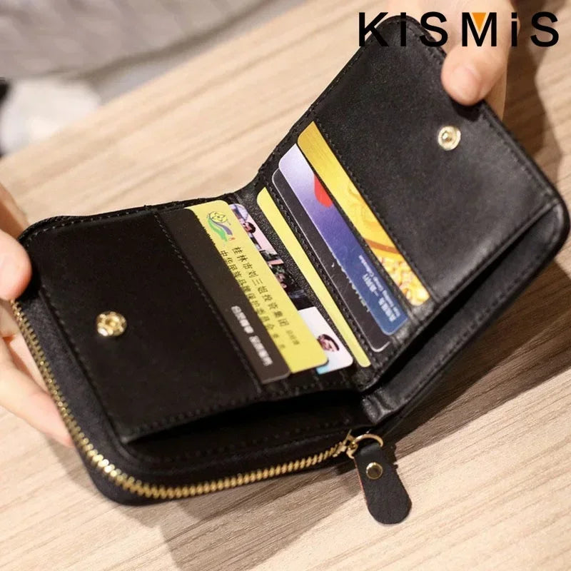 Wallets for Women Kawaii Cute Wallet Luxury Designer Lady Wallet Pink Purse Womens Wallet Small Women Leather Holder Coin Purses