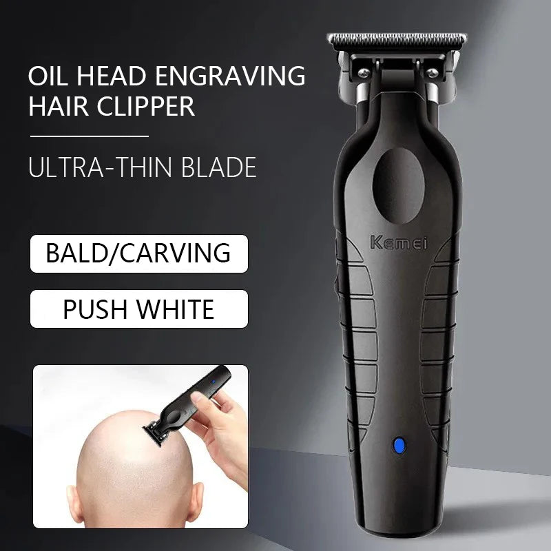 Kemei KM-2299 Máquina cortapelo recortadora de cabello para hombre, cortadora de pelo profesional