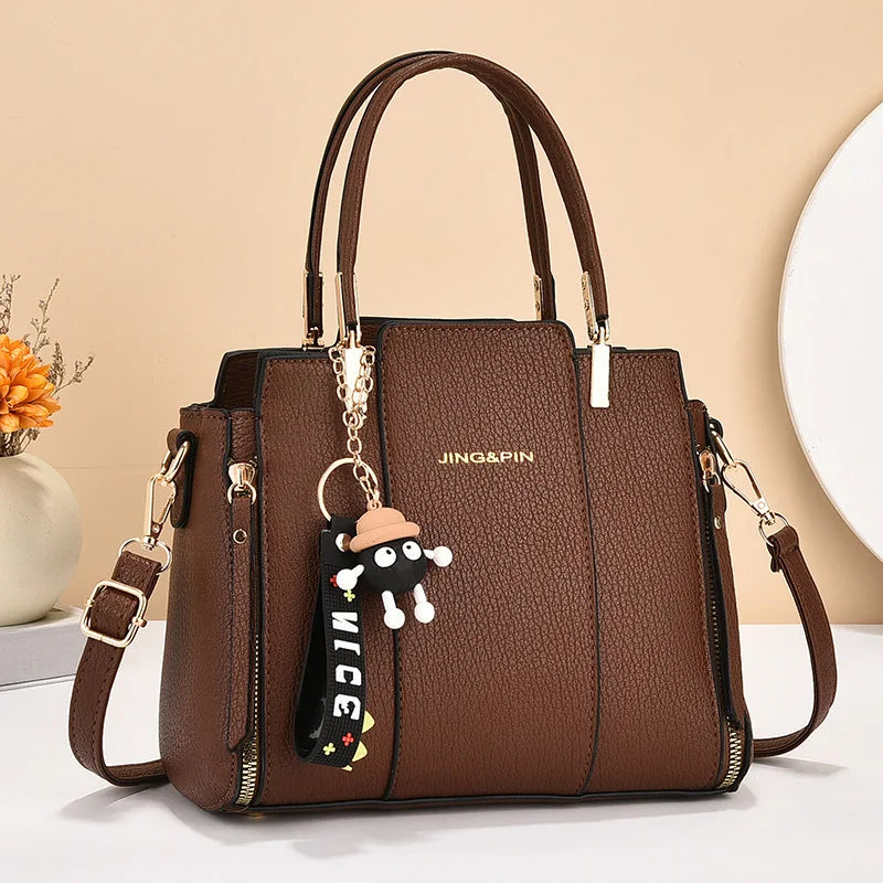 Bolso de mujer nuevo, a la moda, informal, de lujo, bolso de hombro de diseñador, bolsos nuevos para mujer, bolso compuesto, bandolera, bolso de mujer