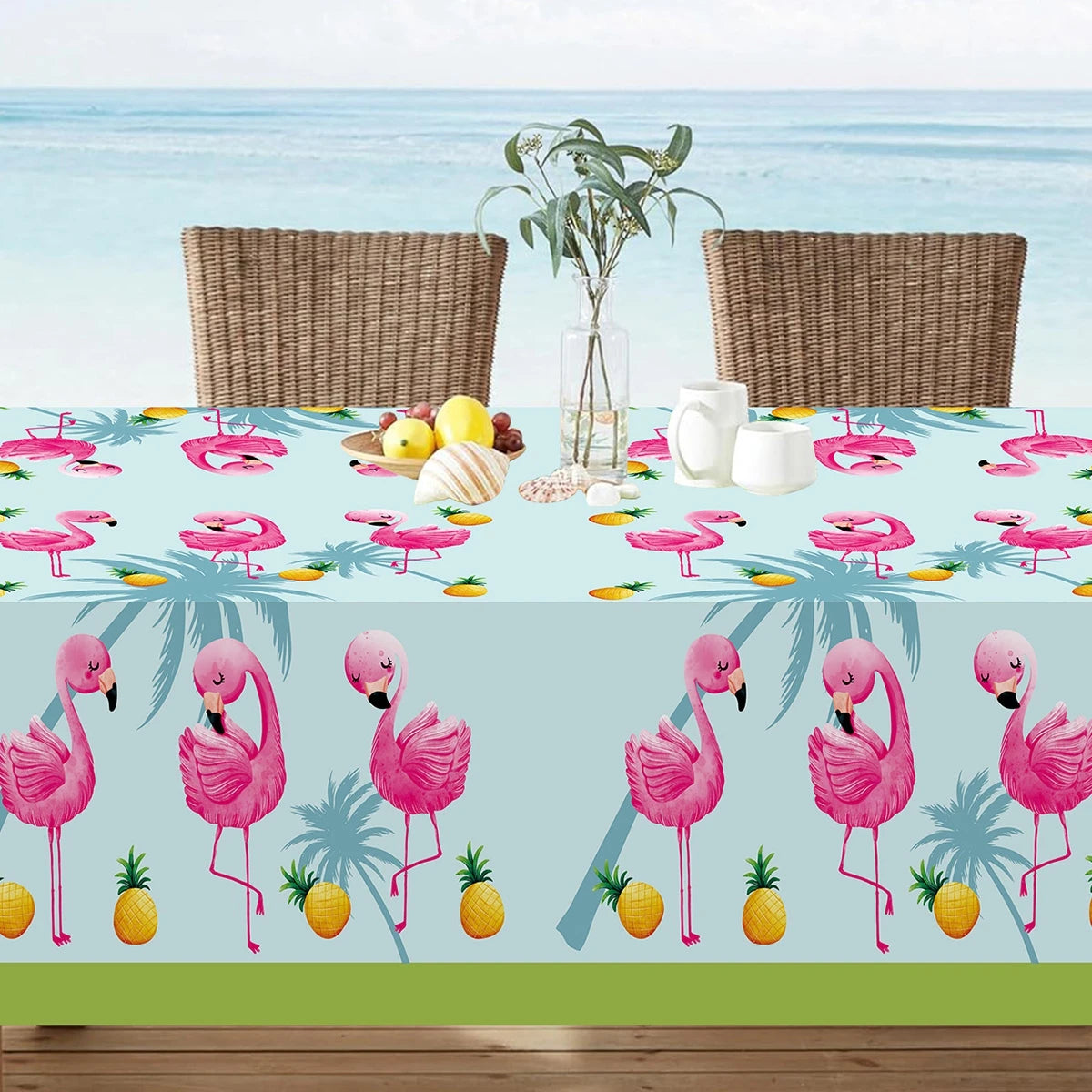 Chemin de table guirlande hawaïenne Hawaii Luau Tropical Party Decor Kids Favors Vaisselle ALOHA Summer Beach Birthday Party Supplies