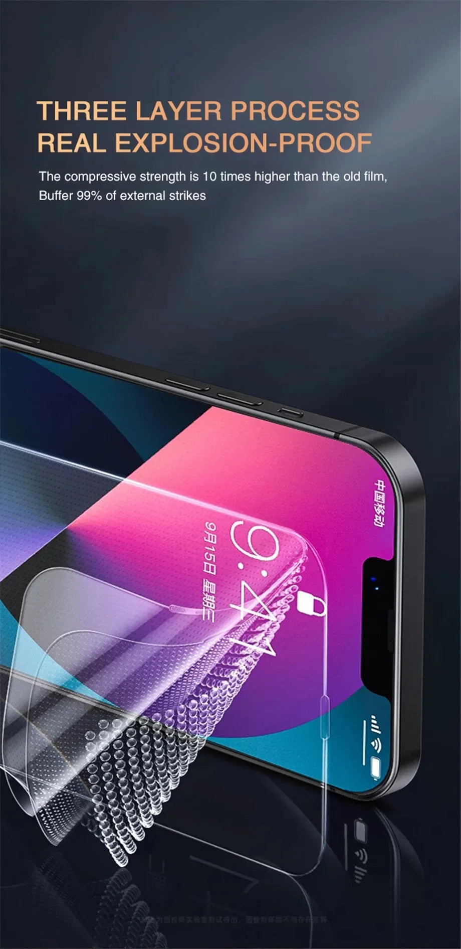 Lot de 1 à 2 films de protection d'écran de confidentialité pour iPhone 16, 15, 13, 11, 14Pro Max, verre trempé anti-espion pour iPhone X, XS Max, XR