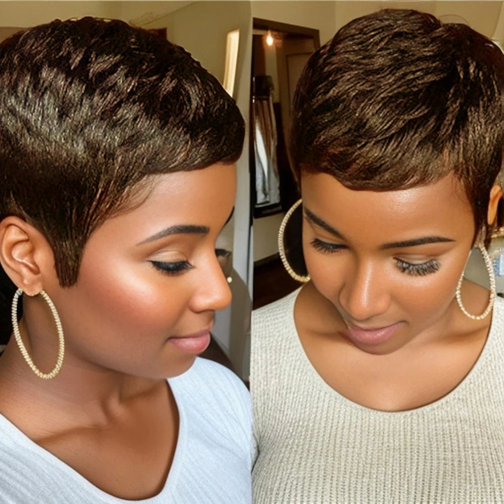 Brun 99J Pixie Parykk
