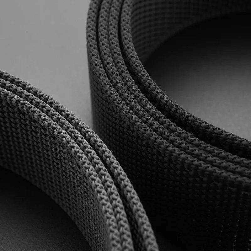 Cinturón Táctico para la Cintura - Hebilla Automática Duradera, Perfecto para Aventuras al Aire Libre, Accesorios Unisex para Hombres y Mujeres