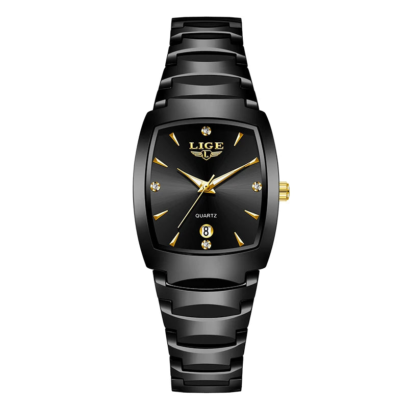 Reloj de lujo LIGE para mujer: elegante, moderno y perfecto para el estilo diario