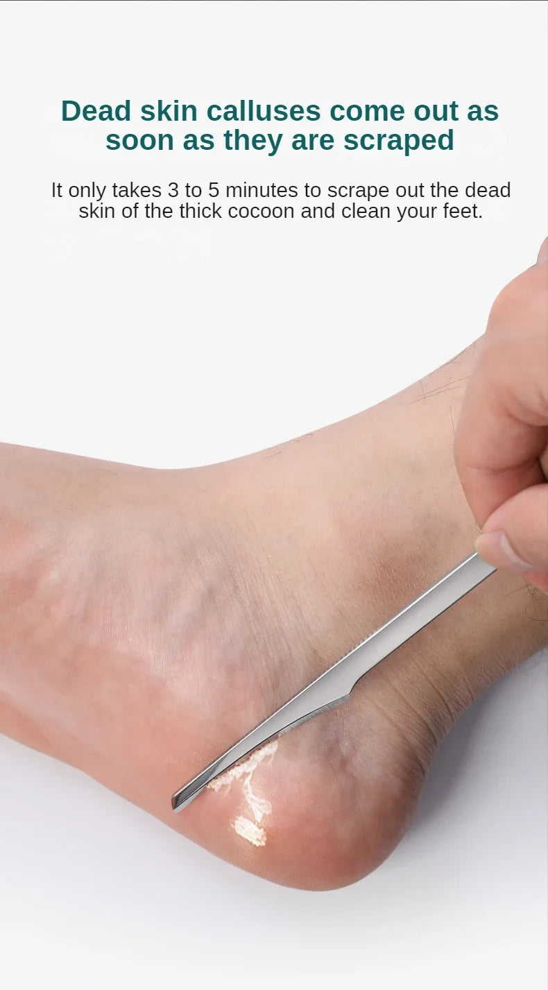 Manikyr Pedikyrverktøy Tåneglbarbermaskin Føtter Pedikyrknivsett Fothårfil Fjerner Død Hud Fotpleieverktøy
