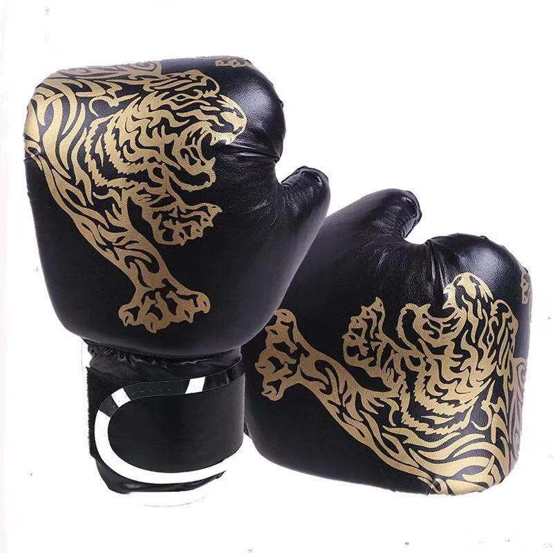 Guante de Boxeo de Cuero Kickboxing Guante Protector para Niños Entrenamiento de Golpe Sanda Suministros Deportivos Guantes de Boxeo para Niños