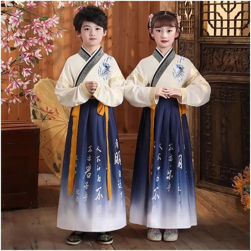 Kids Traditional Hanfu Costume