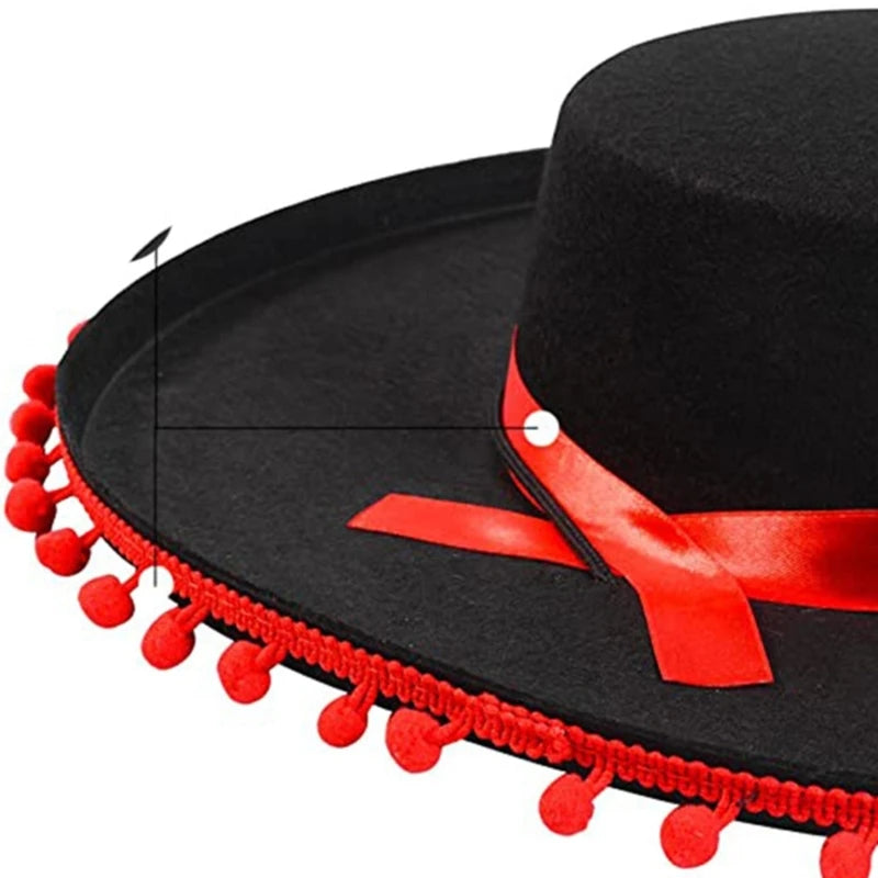 Top Hats Fashion Headwear Sombrero Hat Caps Party Photo Props F3MD