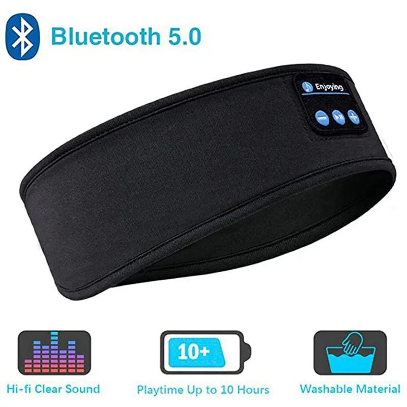 Original Auriculares Inalámbricos Bluetooth Diadema Deportiva para Dormir Antifaz Fone Auriculares Bluetooth Air Pro Auriculares Inalámbricos
