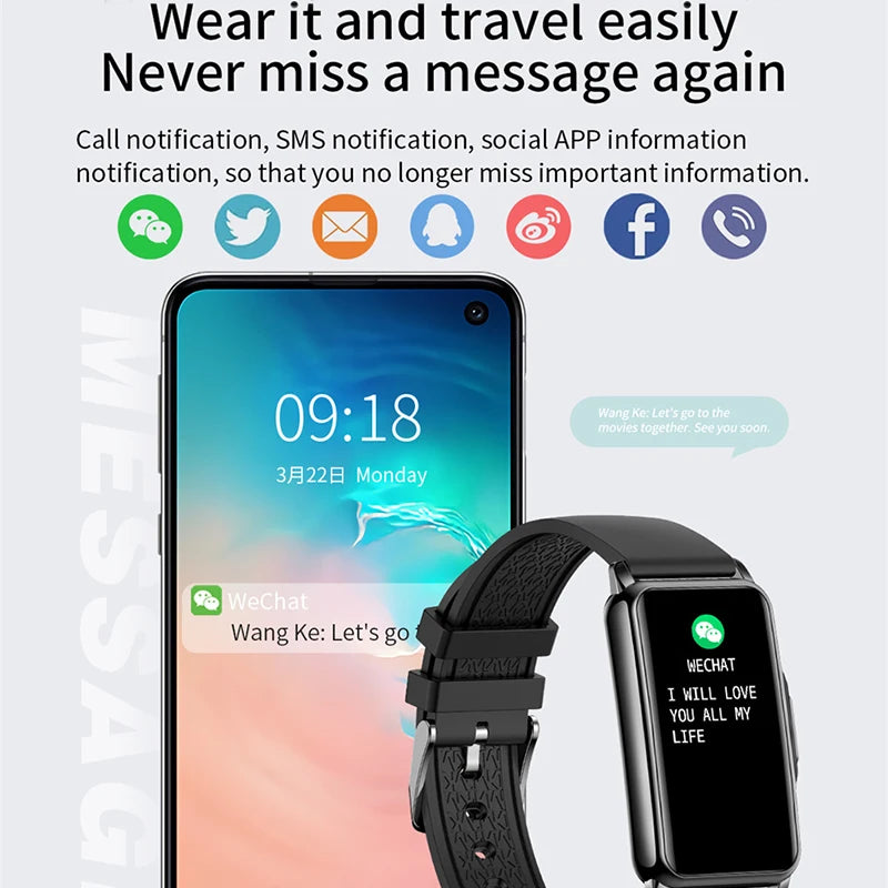 Nuevo reloj inteligente deportivo para hombre y mujer, pantalla táctil completa de 1,47 pulgadas, rastreador de actividad física GPS, Smartwatch con clasificación IP67 resistente al agua para teléfonos Android e iOS