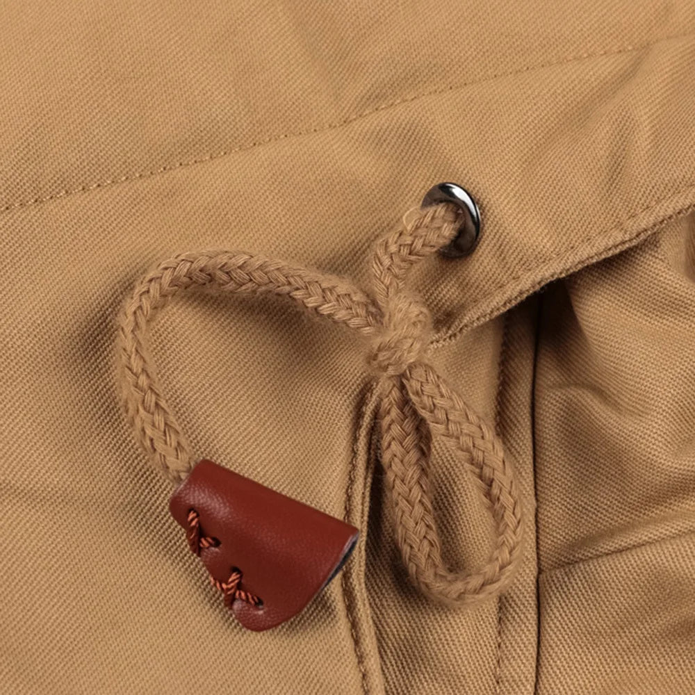 Herrearbeidsklær, tykk, kuldebestandig høst- og vinterjakke, varm, løs og glidelåscardigan for menn, herrejakke Jacket Jacket