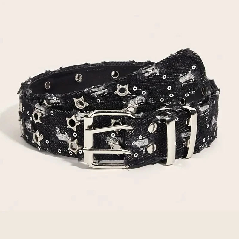 Punk Star Buckle Belt