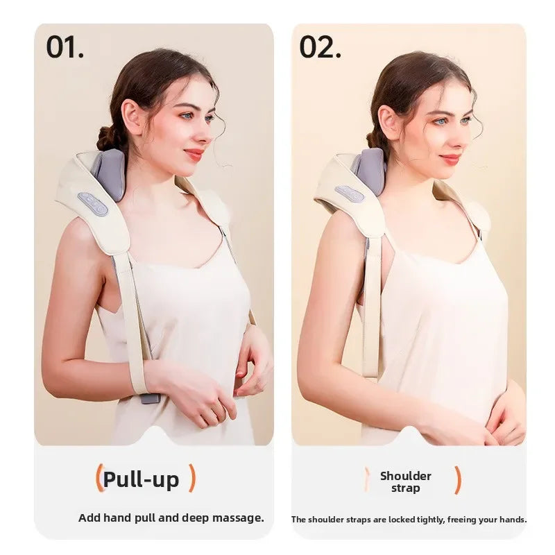 Masajeador Térmico para Cuello y Hombros