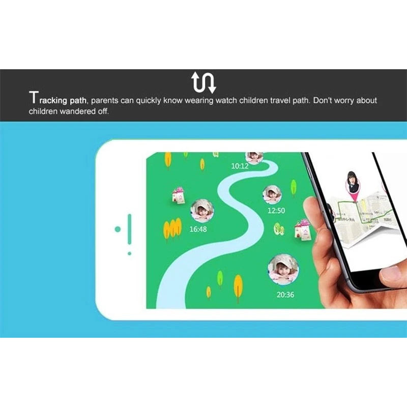 Reloj Inteligente para Niños - Localización, Cámara, Vídeo, Música, Juegos, Alarma, Calculadora