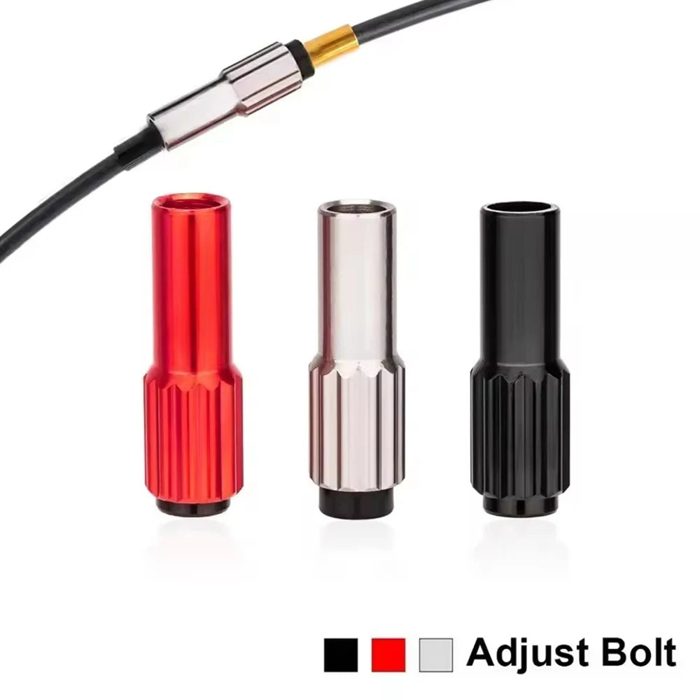 MTB Road Bike Cable Gear Shift Connector Shifter Cable Line Micro Adjustable Screws Regulator Adjust Housing Caps