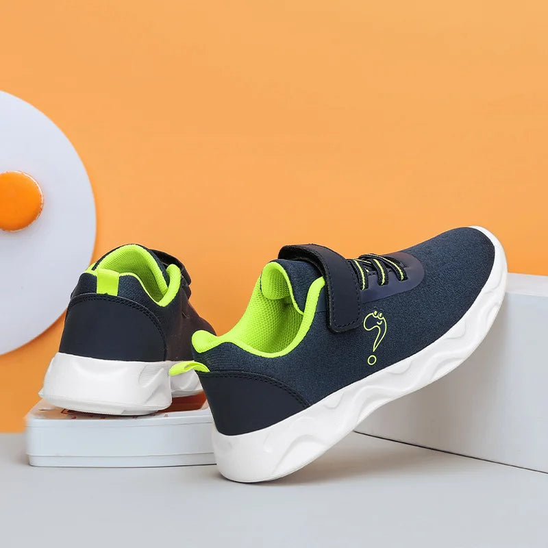 Zapatillas deportivas para niños, calzado antideslizante para correr, para niños, transpirables, suaves, informales para la escuela, calzado clásico de moda para caminar