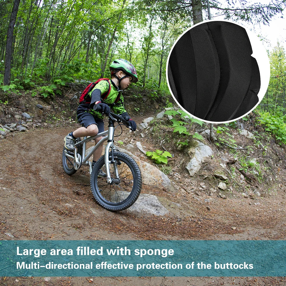 Protections pour enfants pour patins à roulettes, accessoires de protection 3D pour les fesses et le coccyx, coussinets de protection pour les hanches des enfants