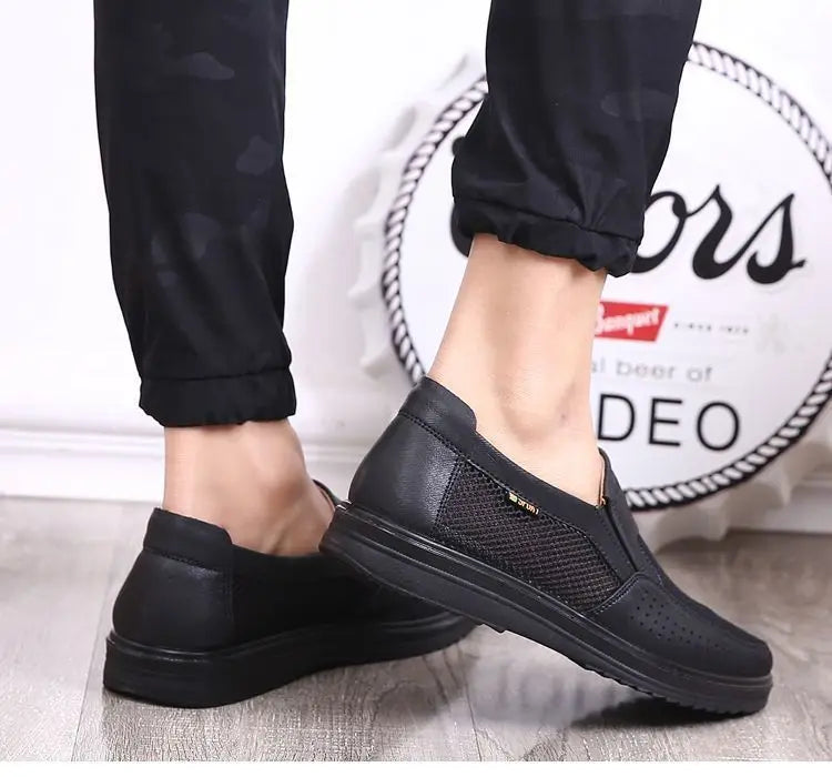 Zapatillas casuales de verano 2025 para hombre, de malla transpirable con suela gruesa, asequibles y con envío gratis