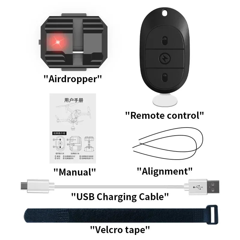 NUEVO sistema de lanzamiento de drones para DJI Mini 4K/Mini 4 Pro/Air 3/Mini 3 Pro/Mavic 3/Mavic Pro Lanzador aéreo para pesca, rescate y envío de regalos