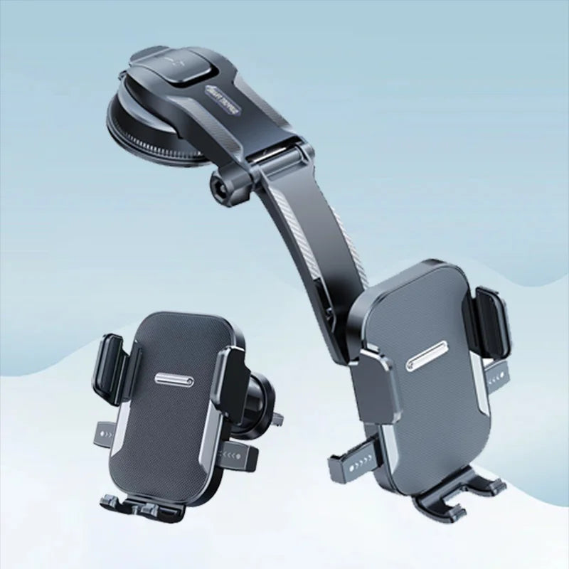Car Phone Holder – Nano Flexible Silicone, 360° Rotation, Doesn't Block Screen, Compatible with Xiaomi Series (including Mi 14)