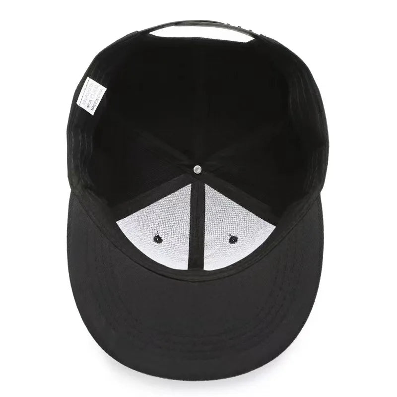Gorras de béisbol de moda para hombres y mujeres, ajustables con letras bordadas, gorras de hip hop, sombrero para el sol, gorra Snapback Unisex, venta al por mayor