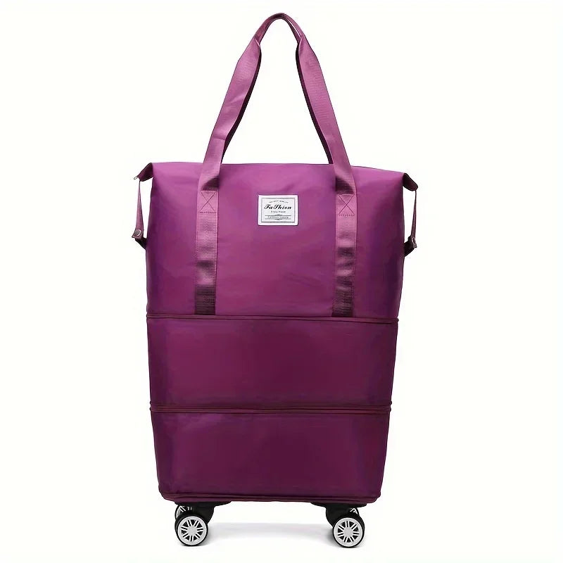 Bolsa de Viaje de Gran Capacidad de 3 Capas – Ruedas Universales y Lista para Aerolíneas