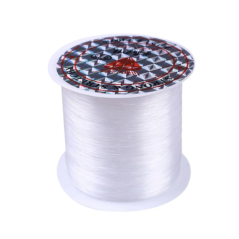 1 Unidad Monofilamento de Nylon PE Potente de Alta Resistencia Hilo de Pescar Elástico Bobina Hilo Invisible Línea de Fibra de Poliéster para Señuelos