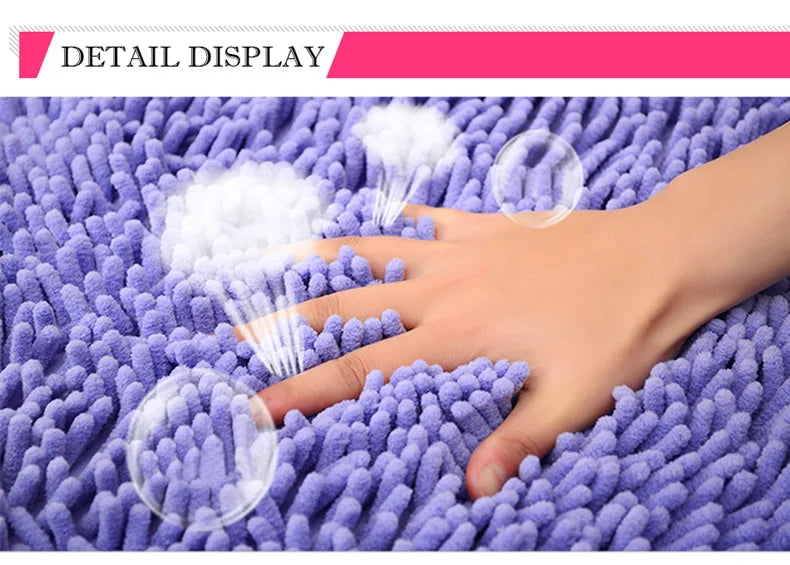 Bath Mat Cheap Thicken Memory Carpet Rugs Toilet Bathtub Room Living Room Door Bathroom Absorbent Foot Floor Mats