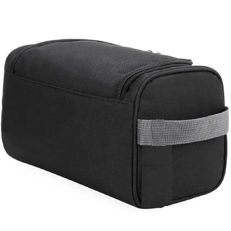 Bolsa de maquillaje portátil unisex, organizador de cosméticos impermeable de gran capacidad, neceser colgante para mujeres, hombres, lavado y afeitado