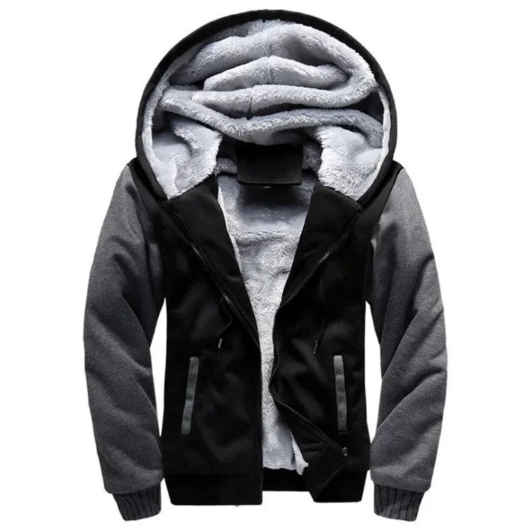 Men’s Hooded Baseball Jacket