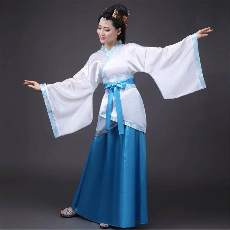 Vestido tradicional rojo Hanfu para mujer – Elegante, majestuoso y perfecto para ocasiones especiales