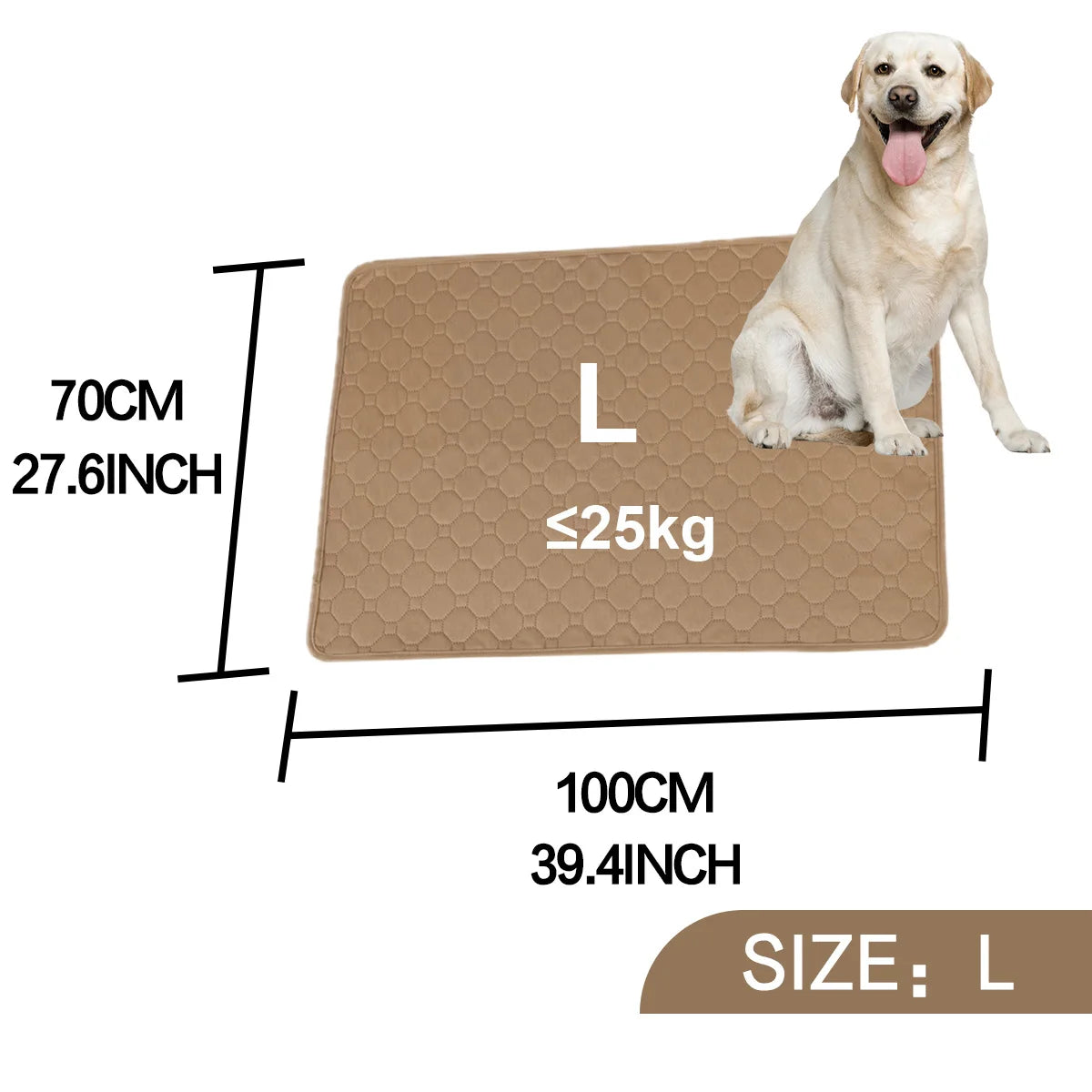 Coussinets absorbants pour urine de chien, réutilisables, imperméables, antidérapants, pour siège auto, accessoires d'entraînement pour animaux de compagnie.