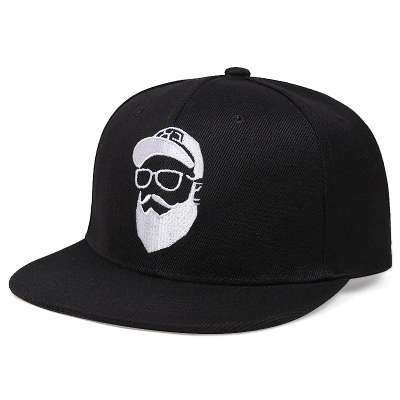 Gorras de béisbol de moda para hombres y mujeres, ajustables con letras bordadas, gorras de hip hop, sombrero para el sol, gorra Snapback Unisex, venta al por mayor