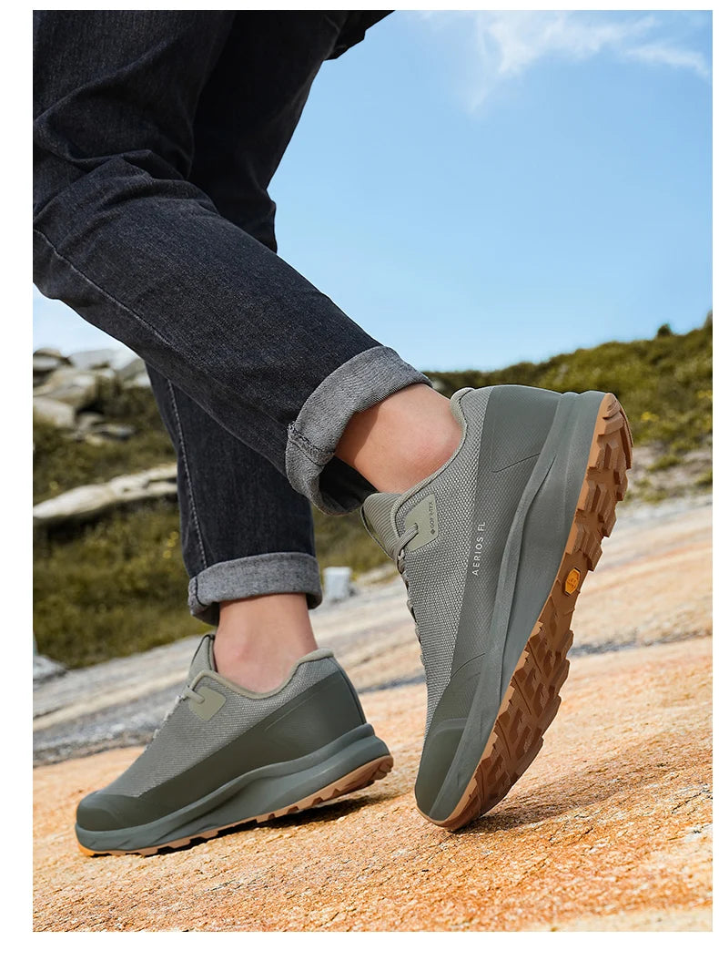Zapatillas de senderismo, para exteriores, para caminar por la montaña, antideslizantes, informales, impermeables, de goma, resistentes al desgaste, para acampar, transpirables