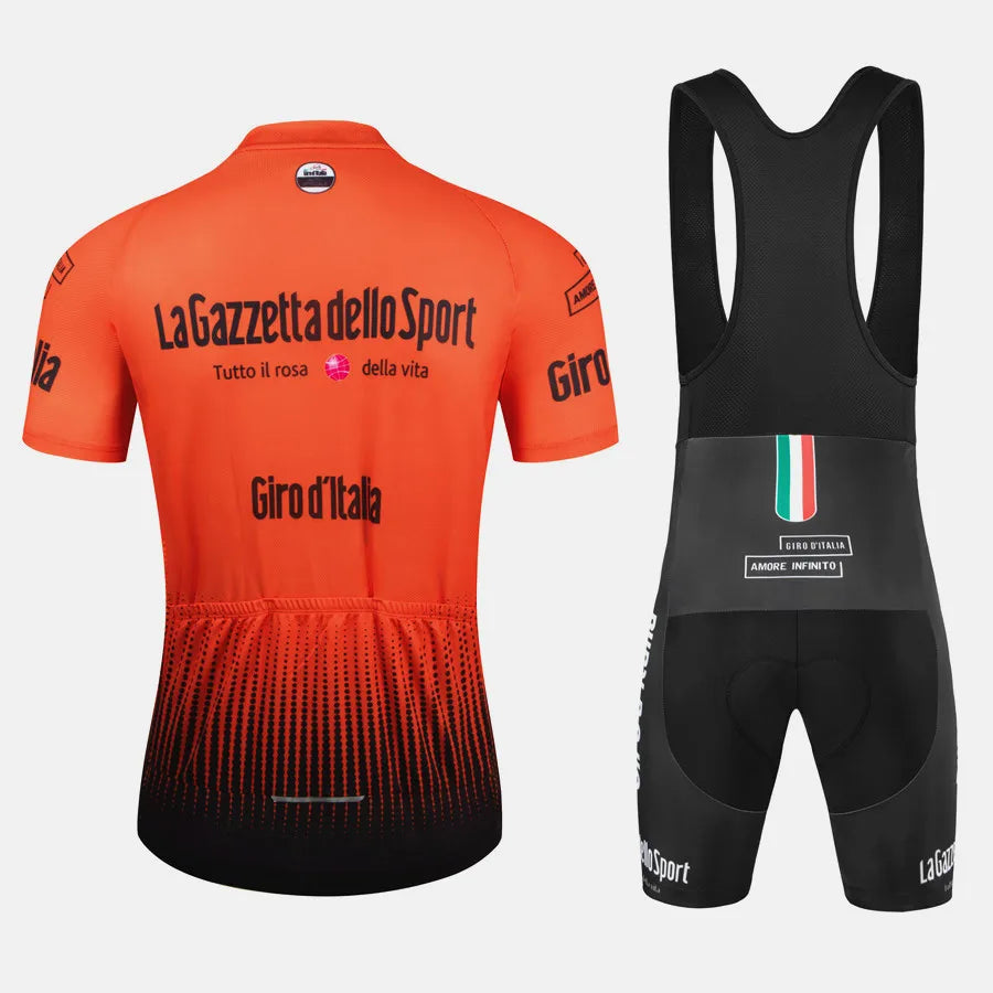 Tour Of Italy Ropa De Ciclismo Maillot Conjunto De Verano Bicicleta De Carretera De Manga Corta Ropa De Ciclismo Hombre Conjunto De Maillot Mtb Ropa Deportiva
