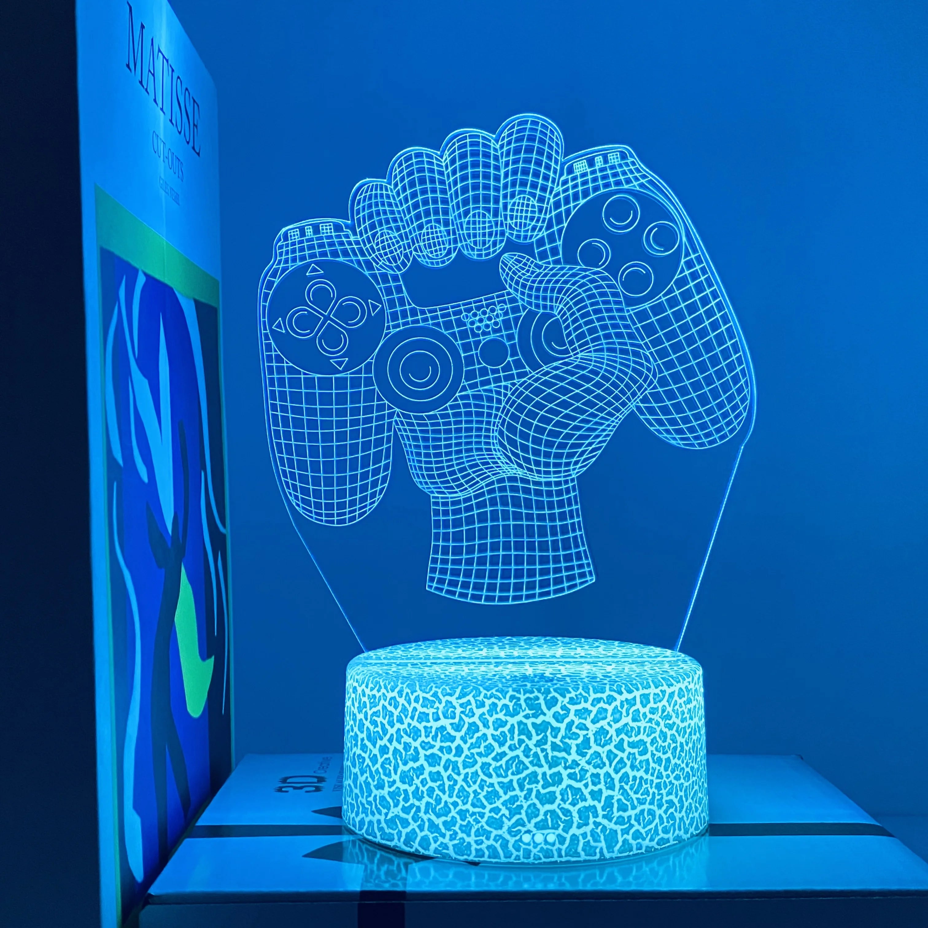 Gamepad Night Light – Fun, Relaxing & Perfect for Gamers