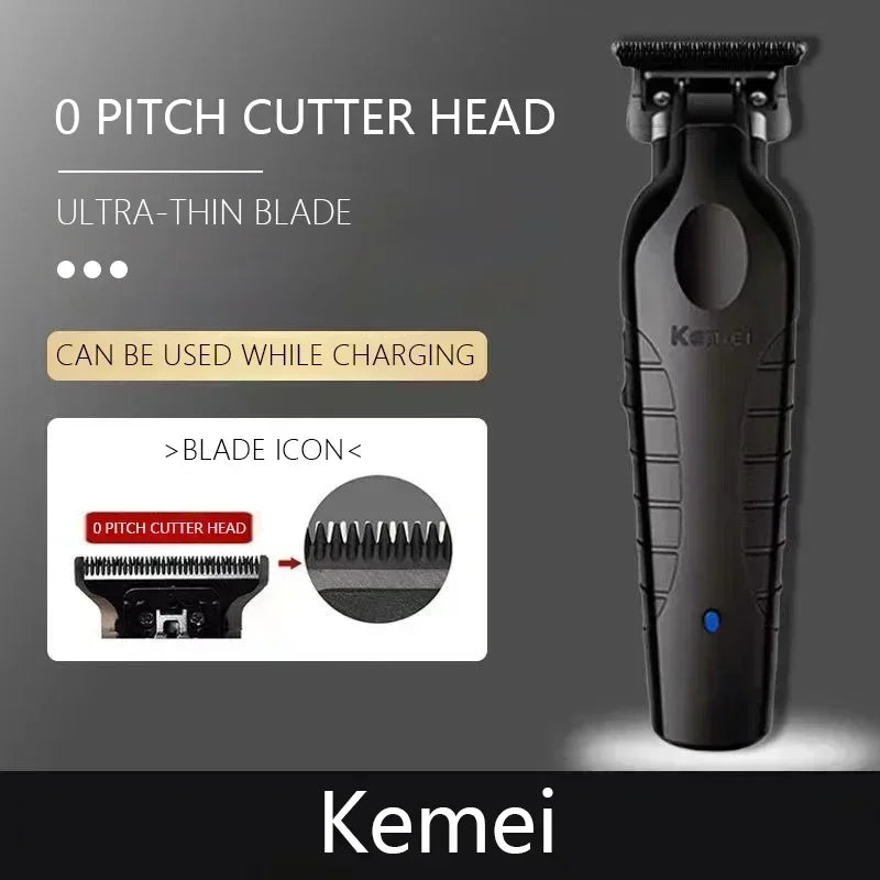Kemei KM-2299 Máquina cortapelo recortadora de cabello para hombre, cortadora de pelo profesional