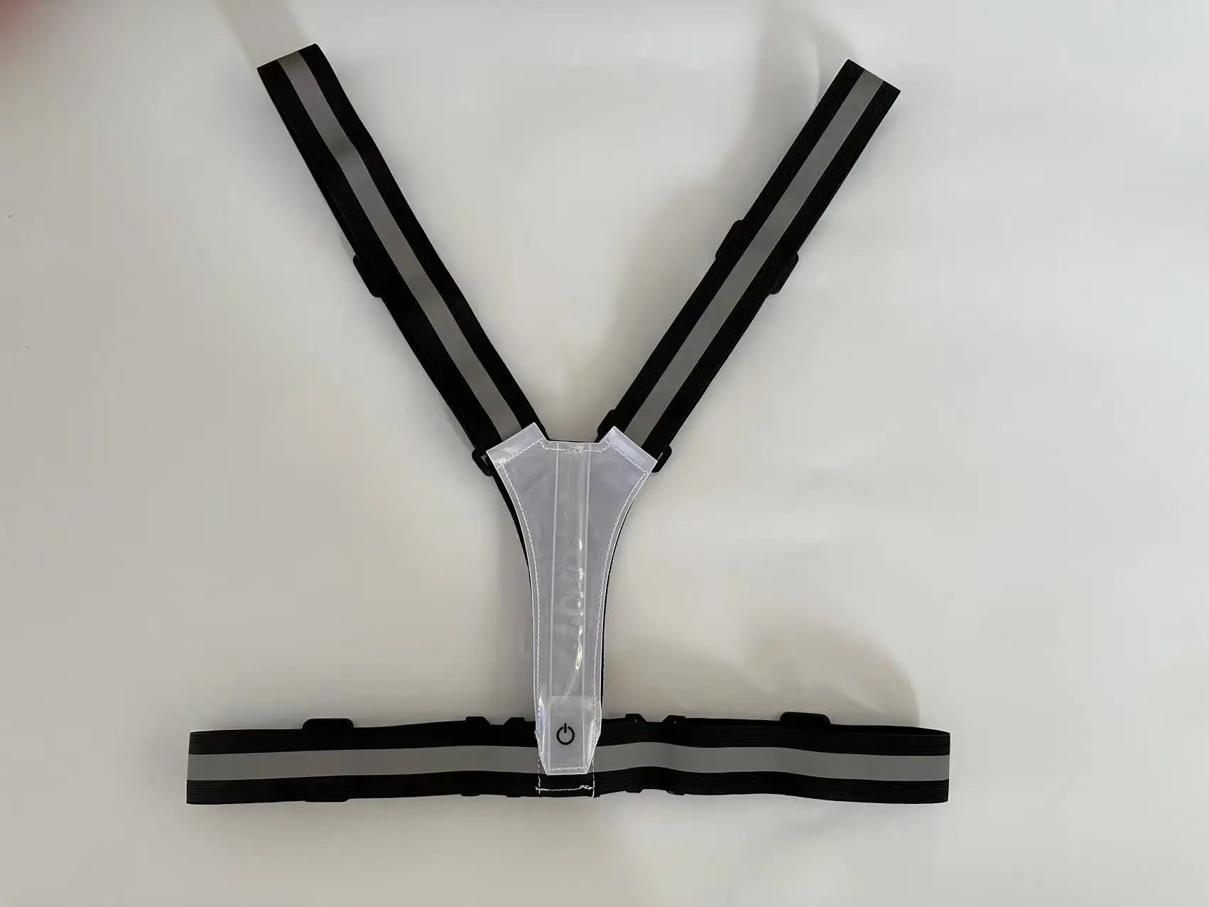 LED-reflekterende tanktopp for nattløping, høy elastisk utendørs sportsklær, sykkel- og løpeutstyr