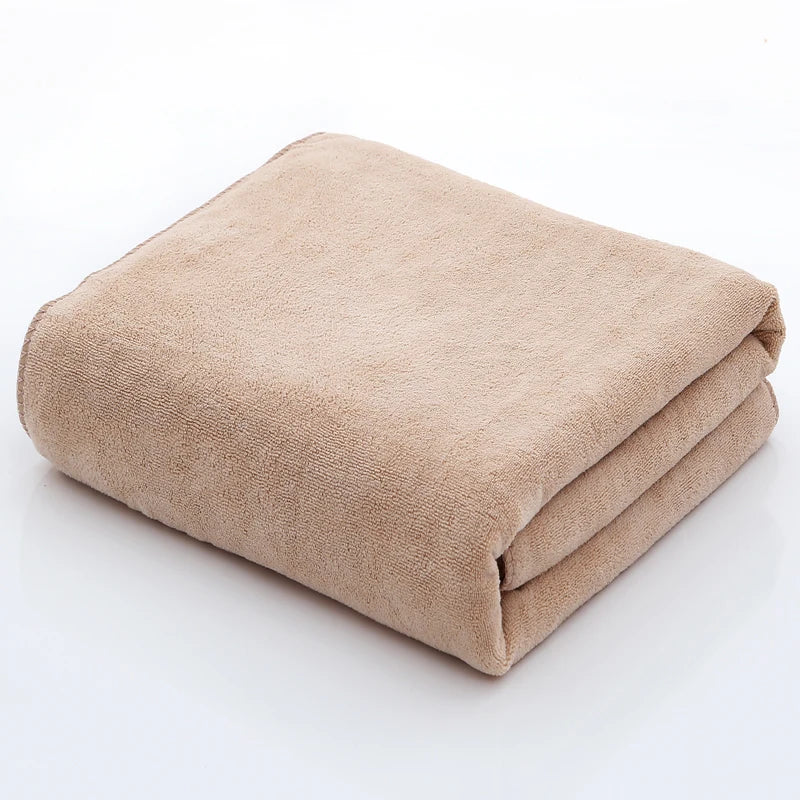 Serviette de bain salon de beauté bain de pieds grande serviette adulte plus épaisse que la microfibre douce et absorbante massage feuille spéciale