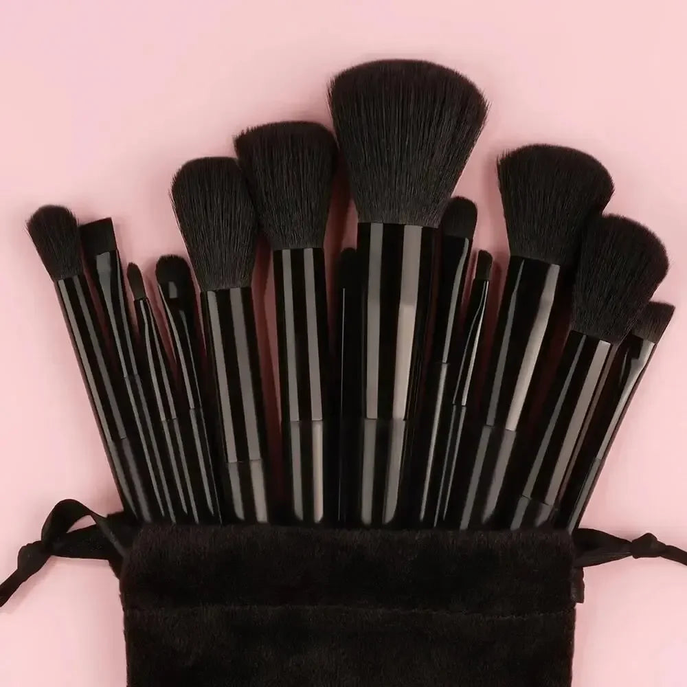 Soft Fluffy Makeup Brush Set